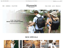 Tablet Screenshot of hammitt.com